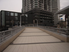 高島歩道橋(12k) 9日撮影