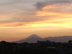 夕焼け富士山(13k) 